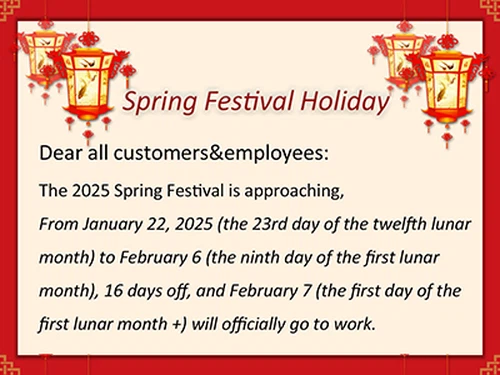 2025 নতুন বছরের উত্সব ব্যবস্থা